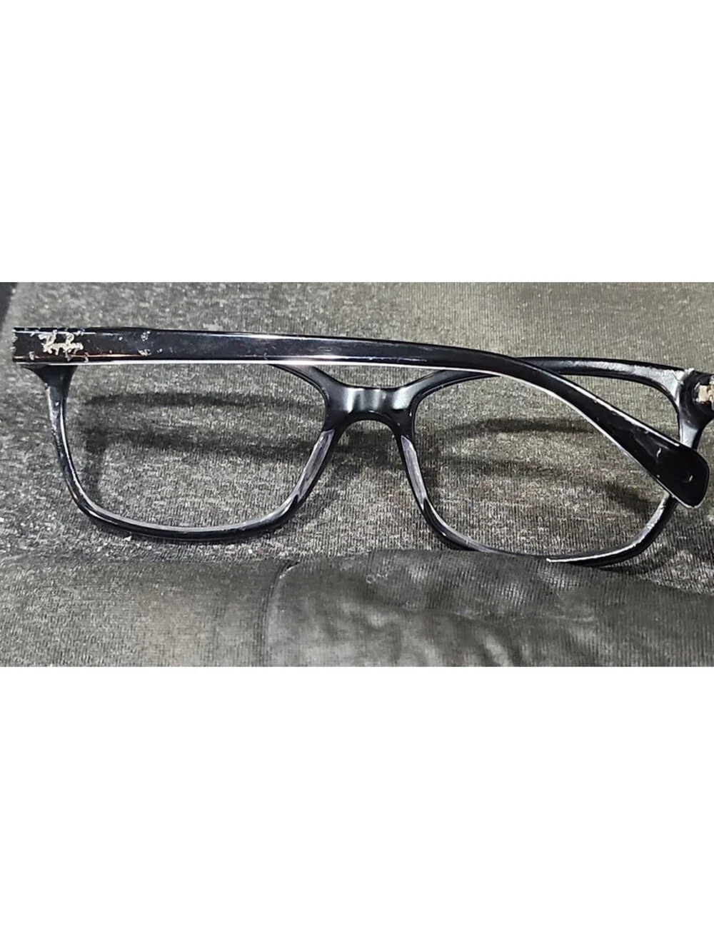 Ray Ban RB5362 2034 Black Square Eyeglasses Frame 54-17 140 READ